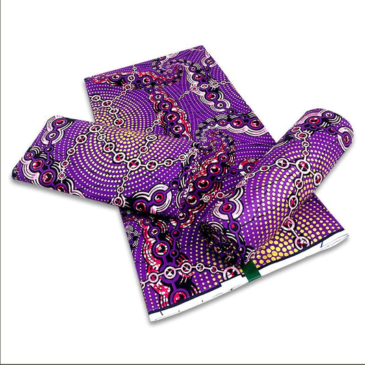 African Green Wax Fabric, High Quality Nigerian Golden Ankara Wax Materials 6Yards/pcs