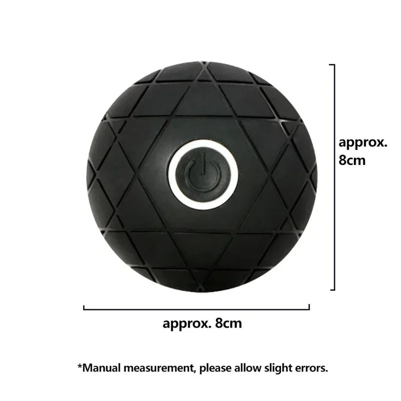 Vibrating Foot Massage Ball High Intensity Yoga Pressure Roller