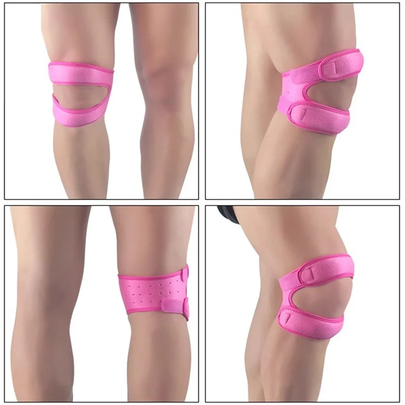 1PCS Pressurized Knee Wrap Sleeve Support Bandage Pad-Elastic Braces