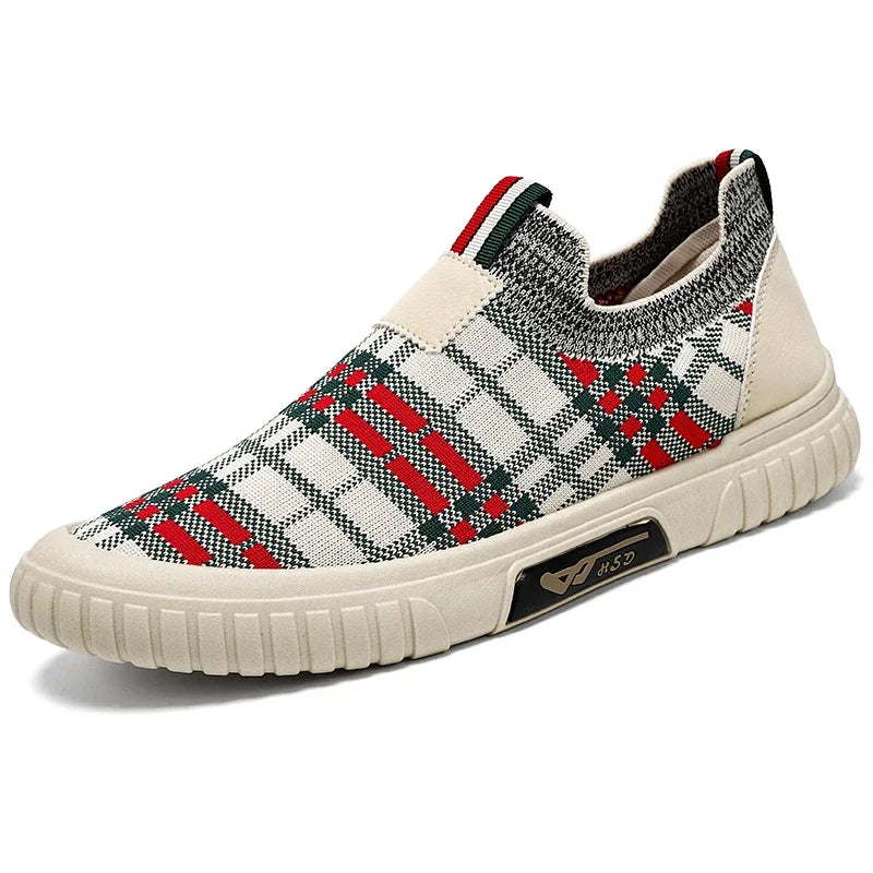 Slip on Loafers-Mesh Breathable Casual Sport Shoes