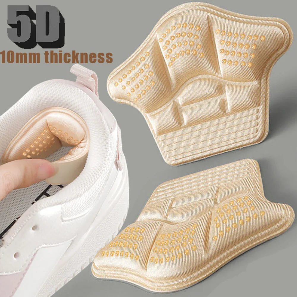 4Pcs Heel Stickers, Heel Protectors Insoles, Anti-wear Shoe Pads