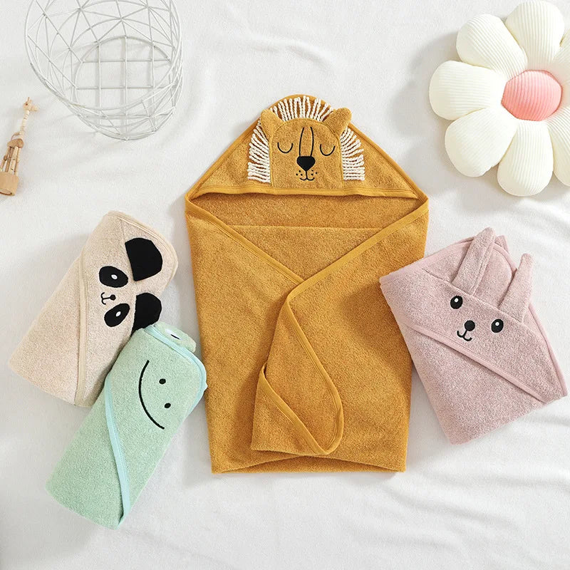 Baby Bath Towel with Hoodies/Cloak