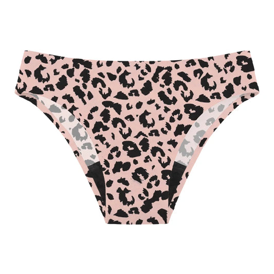 Women's Low Waist Swimsuit-Sexy Leopard Printing Underwear