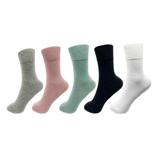 4 Pairs Women's Cotton Socks For Women