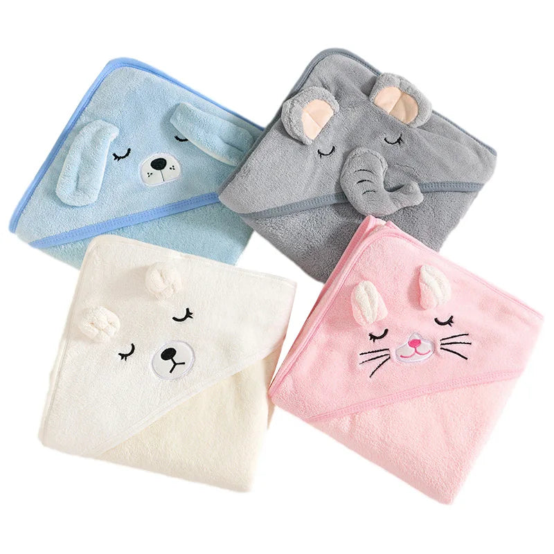 Baby Bath Towels, Soft Newborn Hooded Towel