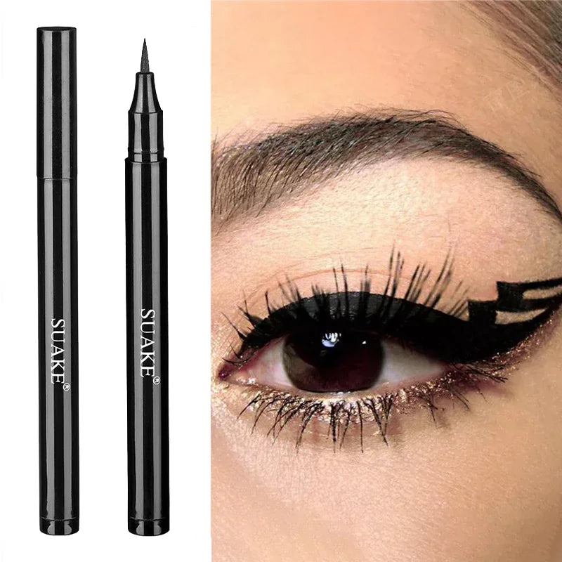 Quick Drying Waterproof Liquid Eyeliner Pencil for Natural Beauty Cosmetics