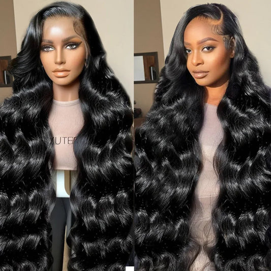 Body Wave 13x6/13x4, 30 Inch Frontal Transparent Human Hair Lace Frontal Wig