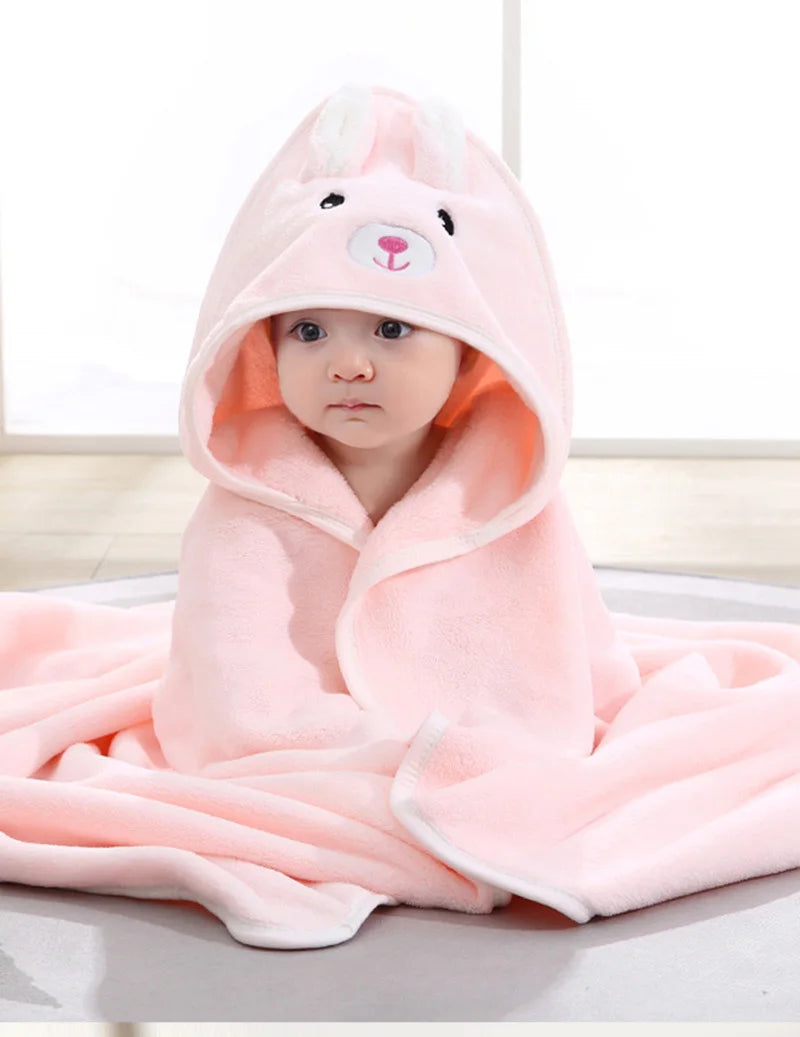 Baby Bath Towels, Soft Newborn Hooded Towel