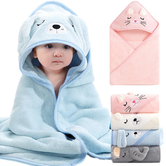 Baby Bath Towels, Soft Newborn Hooded Towel