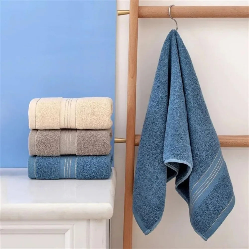 Thick Absorbent Towel, Pure Cotton Soft Quick Dry Towels