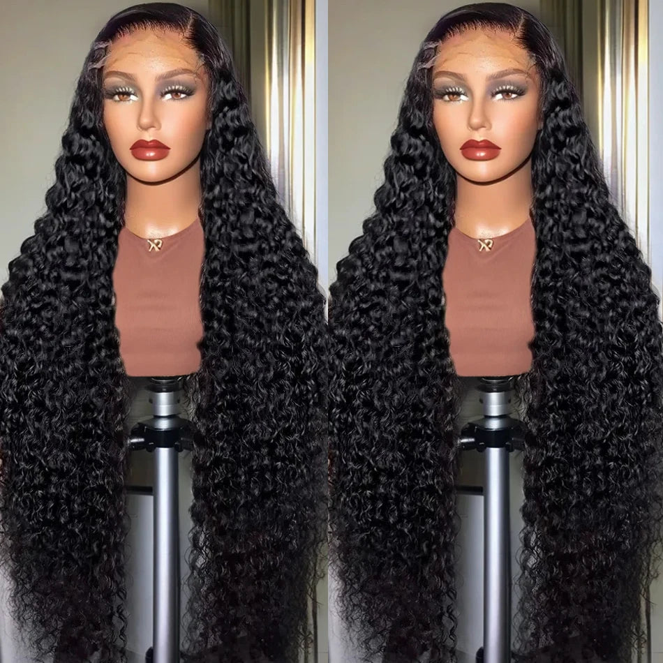 8 Inch Short Bob Curly Wig 13x4/13x6 Deep Wave Frontal Wig-Glueless Pre Plucked Brazilian