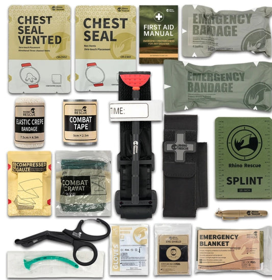 Rhino rescue trauma first aid kit