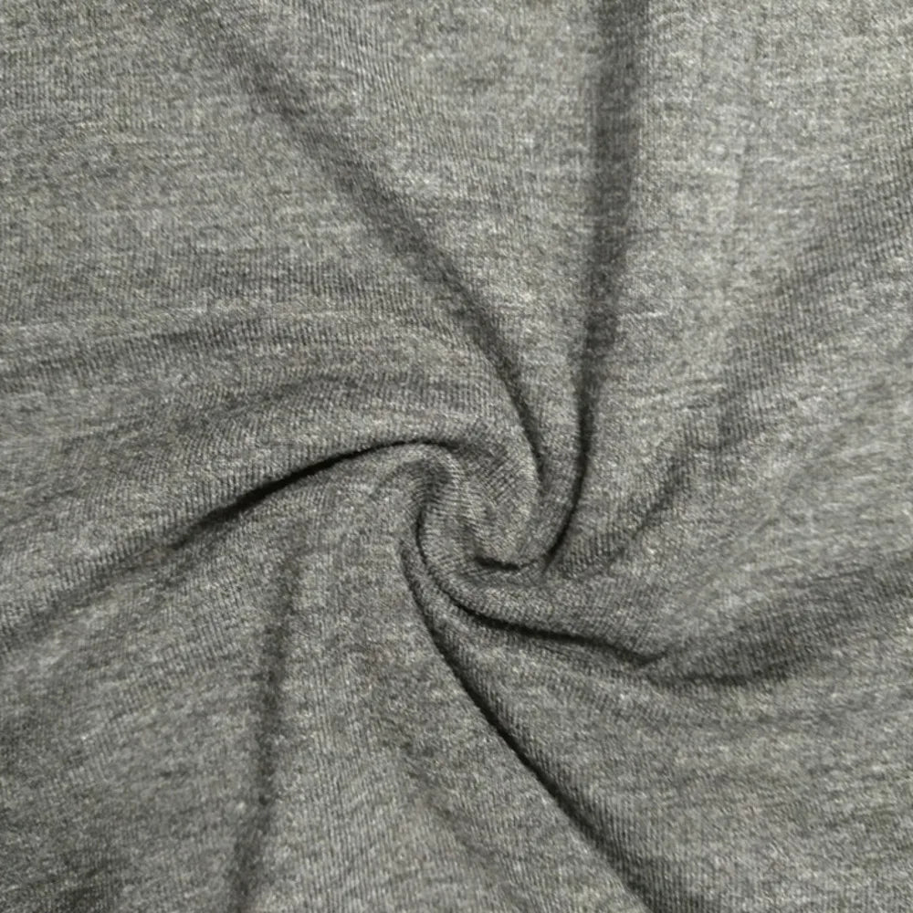 5 Pack Comfy Bamboo Fiber T Shirt For Men, Breathable Crew Neck Slim Fit Tees