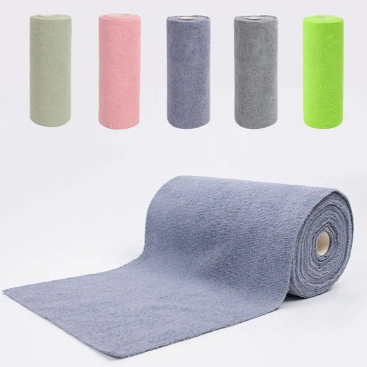 20PCS/Roll Reusable Microfiber Towel