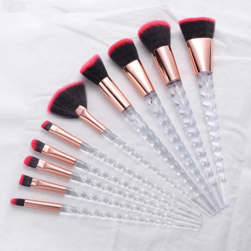 Cosmetic Glitter Eyeshadow Makeup Brush Set for Women