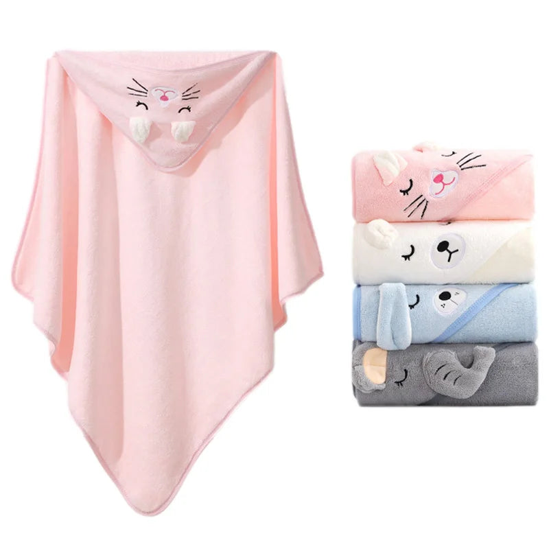 Baby Bath Towels, Soft Newborn Hooded Towel