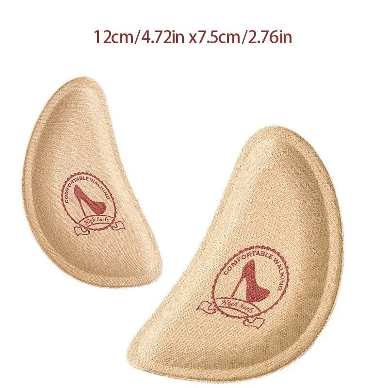 2/4/6 Pcs Non-slip Forefoot Pads For Women's High Heels - Cushioned Foot Care Insoles