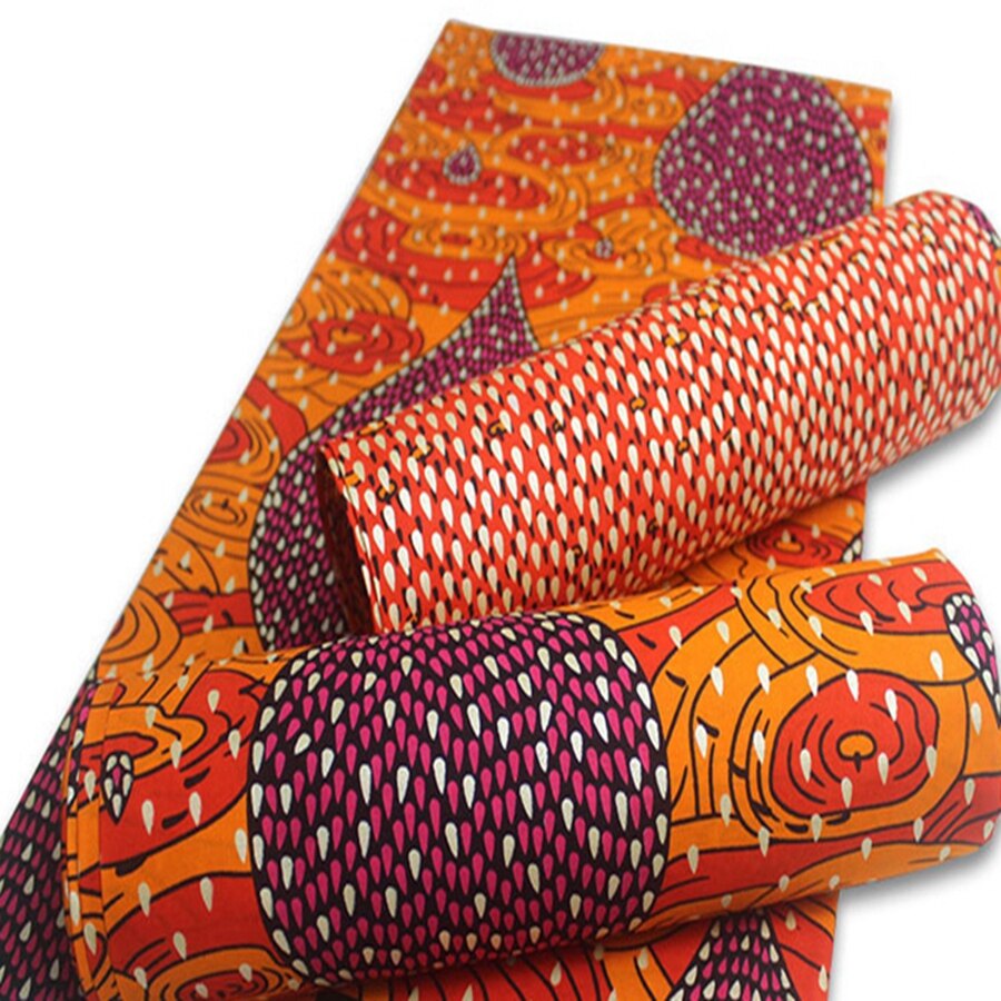 African Golden Wax Fabrics, Cotton Prints Ankara Rapper